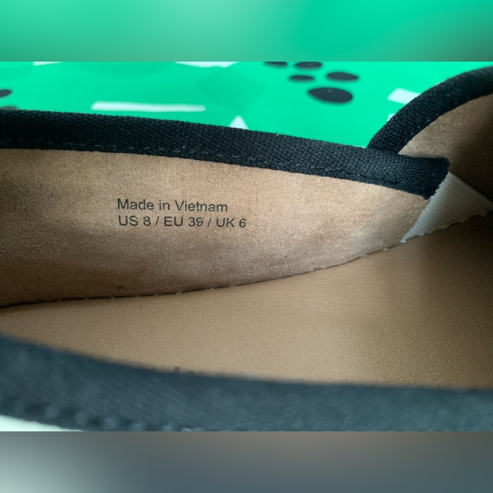 NWOT Espadrille Slip-On Flats Amazon Essentials Size 8 - Picture 8 of 9